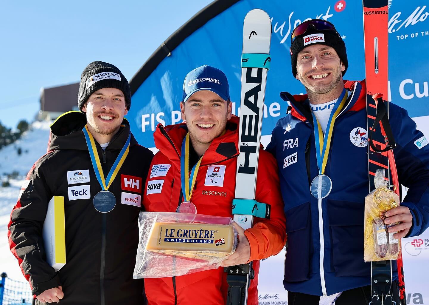 Robin Cuche - Victoire à St-Moritz © Marcus Hartmann