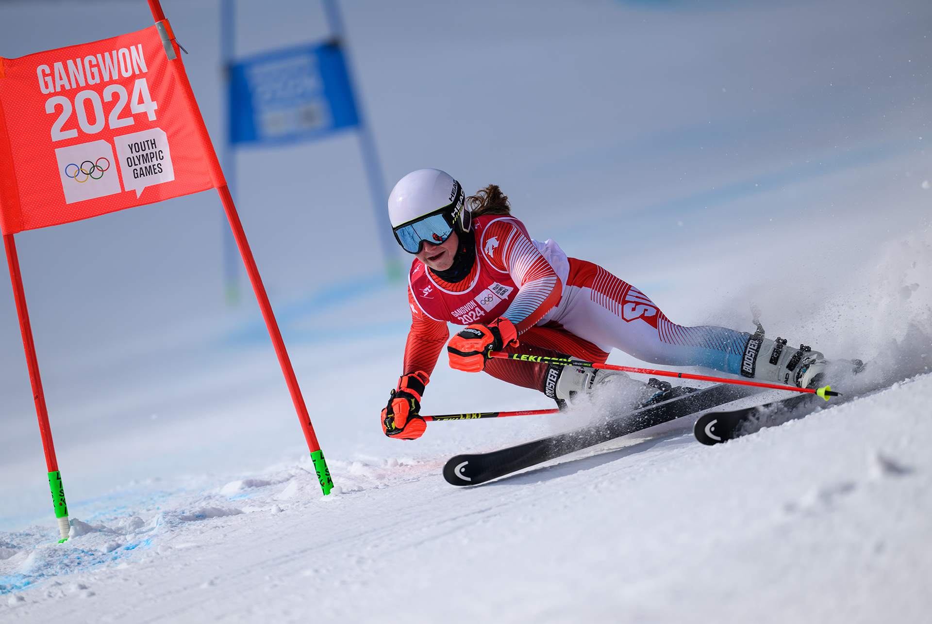Justine Herzog slalom géant © OIS Joel Marklund