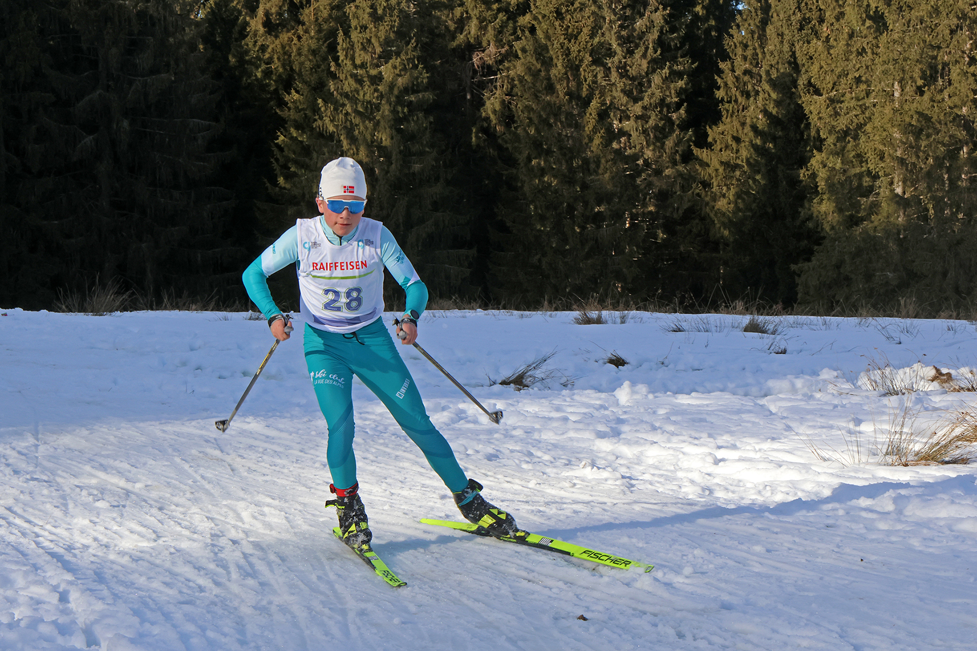 Erik Lauenstein (2011) s'est imposé au scratch du haut de ses 14 ans © Noémie Montagnat-Rentier
